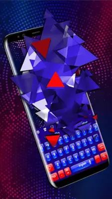 Red Blue Keyboard android App screenshot 3